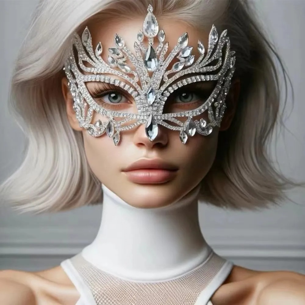 Luxury Skincare Accessories - Nowa modna luksusowa błyszcząca maska z