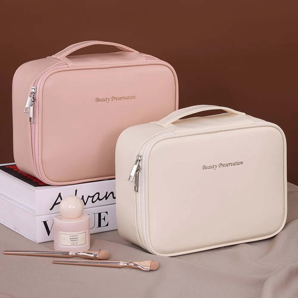 Duża kosmetyczka damska z PU n – Luxury Skincare Essential recenzja i cena