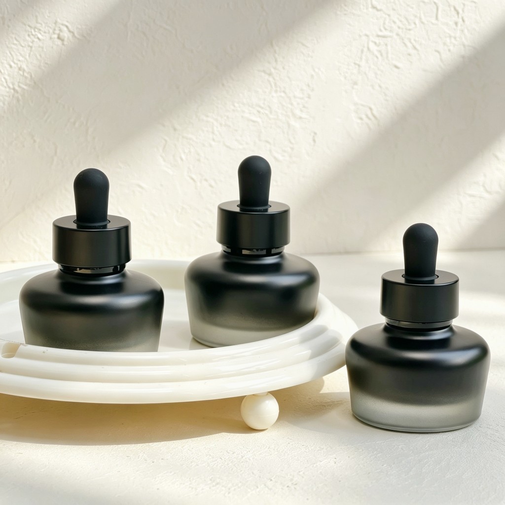 Butelka z matowego szkła z zak – Luxury Skincare Essential recenzja i cena